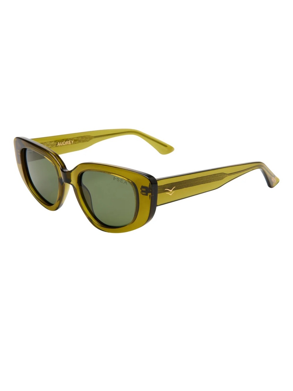 I-SEA AUDREY Polarized Sunglasses in Olive/Green